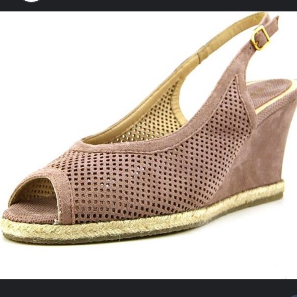 Almafi Women's Gaila Wedge Suede Sandals